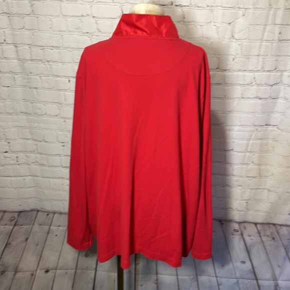 Onque Woman Red Zip Up Jacket - Picture 4 of 6